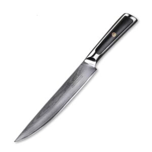 Modern Style 8-inch Slicing Knife - 73-layer VG10 Damascus (S&J Elite Series) - product image