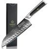 Elite Style 7″ Santoku Knife – 67-layer VG10 Damascus (Sunnecko Elite-A Series)